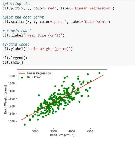 Plotting Label and the graph