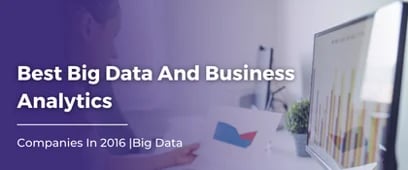 Best Big Data And Business Analytics Companies In 2016 