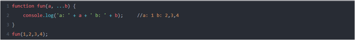Rest Operator