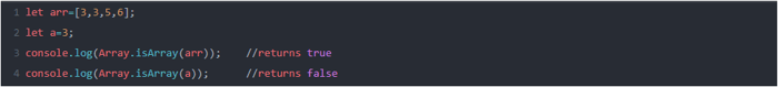 isArray()