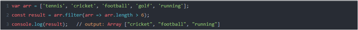 filter()