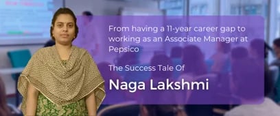 Naga Lakshmi's Career Relaunch Journey to PepsiCo 