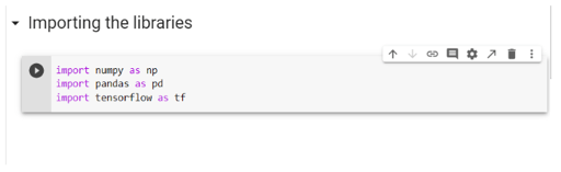 Importing The Libraries