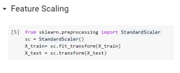 Feature Scaling