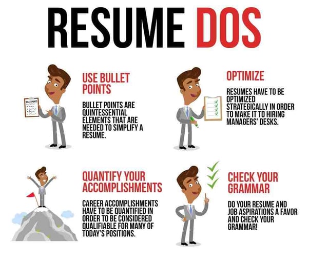 Resume Dos and Donts