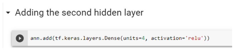 Adding the Second Hidden Layer