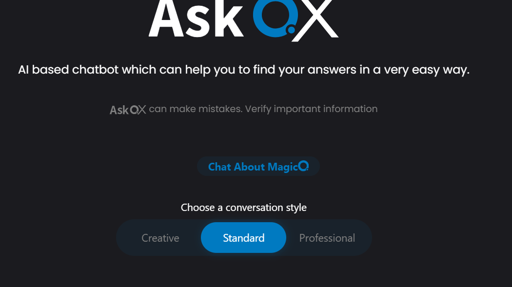 Ask QX | Free AI tool