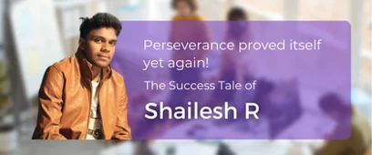 Shailesh's Perseverance Story - Riding the Data Science Wave High