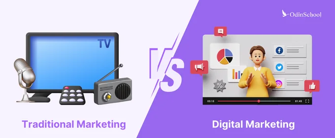Traditional Marketing Vs Digital Marketing - Which is Better?