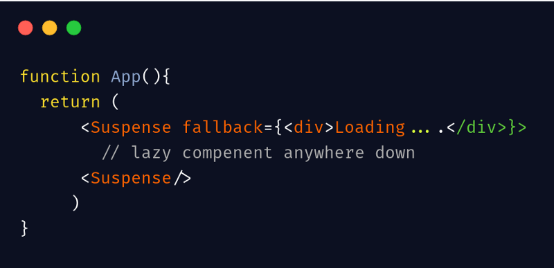 Suspense Component